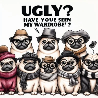 The Pug Paradox: Navigating the Intriguing World of ‘Ugly-Cute’ Dogs