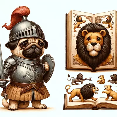 Were Pugs Bred to Take Down Lions? Unveiling the Truth Behind the Myth
