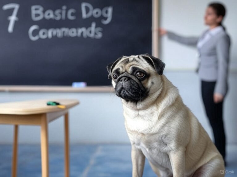 7 Basic Dog Commands Every Pug Should Know